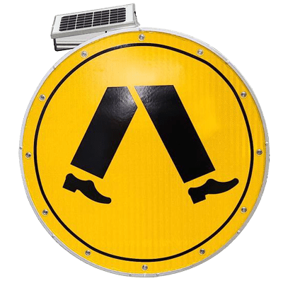 Pedestrian SolarSign clipped 400x400 1