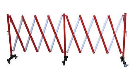 EB50 RW Expanding Barrier Mobile Red White 5m Web 1 min