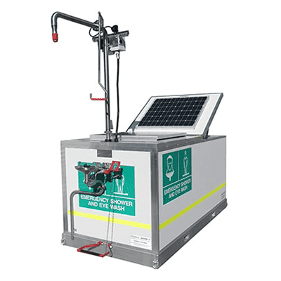 Mobile Safety Shower &Amp; Eyewash – Solar Powered 1 MAX MSSHSP Mobile Safety Shower Solar Powered Web 1